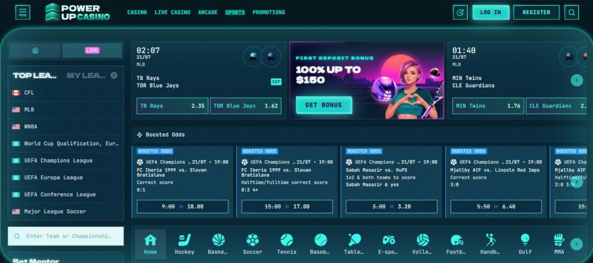 PowerUp Casino - 25% cashback image 4